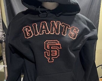 Sudadera con capucha con purpurina de los SF GIANTS