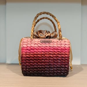 Tasche aus Stroh - Korbtasche - Boho Tasche - Sommertasche - Brautjungfern Geschenke - Strohhandtasche - Sommerhandtasche - Strandtasche - Hochzeitsgeschenk - Brautparty