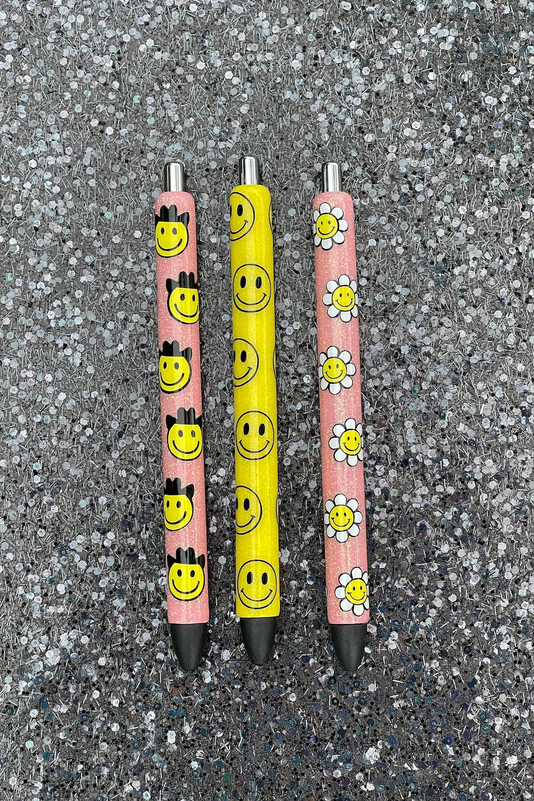 Smiley Face Pen Paper Mate Inkjoy Gel Pen REFILLABLE INK Etsy