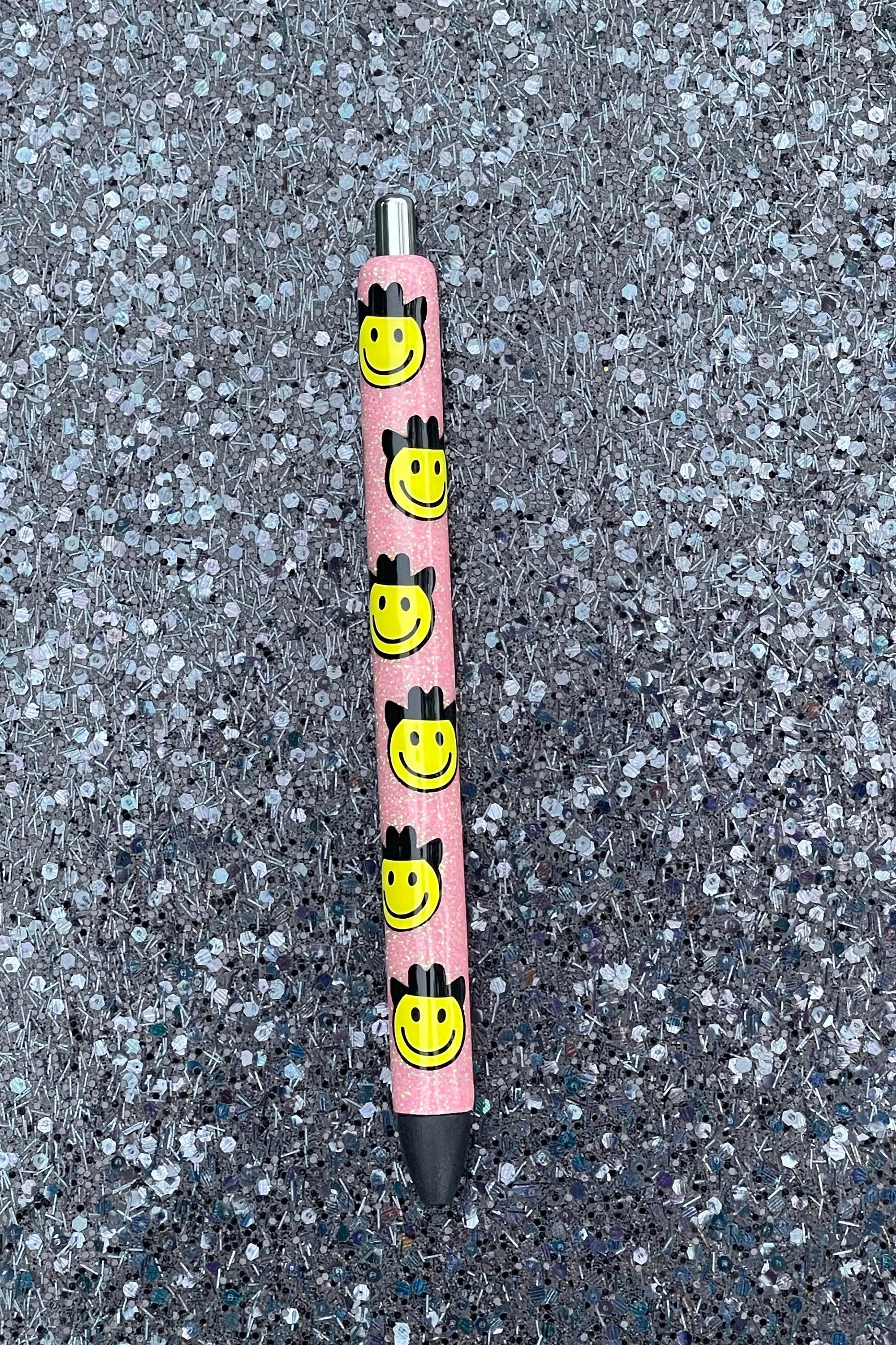 Smiley Face Pen Paper Mate Inkjoy Gel Pen REFILLABLE INK Etsy