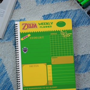 Agenda settimanale La leggenda di Zelda