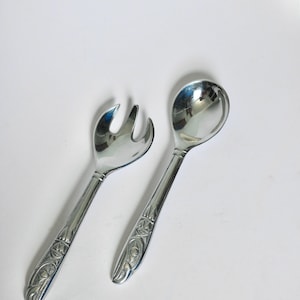 Vintage Pewter Silver Utensil Set