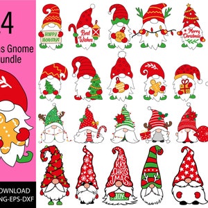 Gnome Christmas Ornament SVG, Christmas Gnomes Bundle Svg, Christmas Svg, Laser Cut, Gnome SVG, Ornaments Svg, File for CriCut, Silhouette