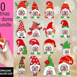 Weihnachten Candy Dome SVG Bundle, Candy Ornaments SVG, Schokoladenhalter SVG, Candy Dome SVG, Candy Ornaments SVG, Weihnachts-Süßigkeitenhalter