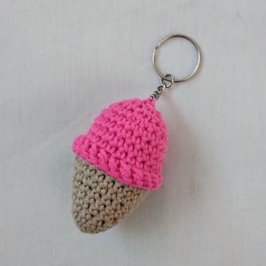Crochet keychain