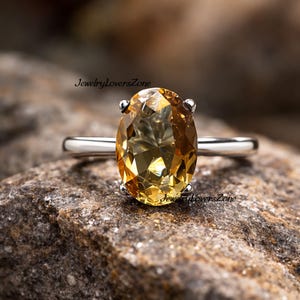 Anillo de sultanita simple en plata de ley 925, anillo de promesa, anillo con piedra preciosa de corte ovalado, anillo con piedra preciosa que cambia de color, anillo de sultanita de plata