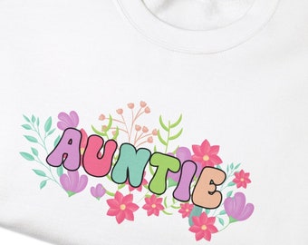 Moletom floral da Auntie Era - Presente para a tia