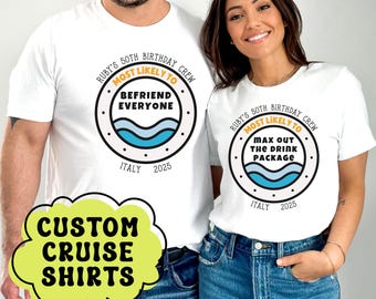 Lustige Kreuzfahrt T-shirts, passende Gruppe Shirts, Familienurlaub, Geburtstag