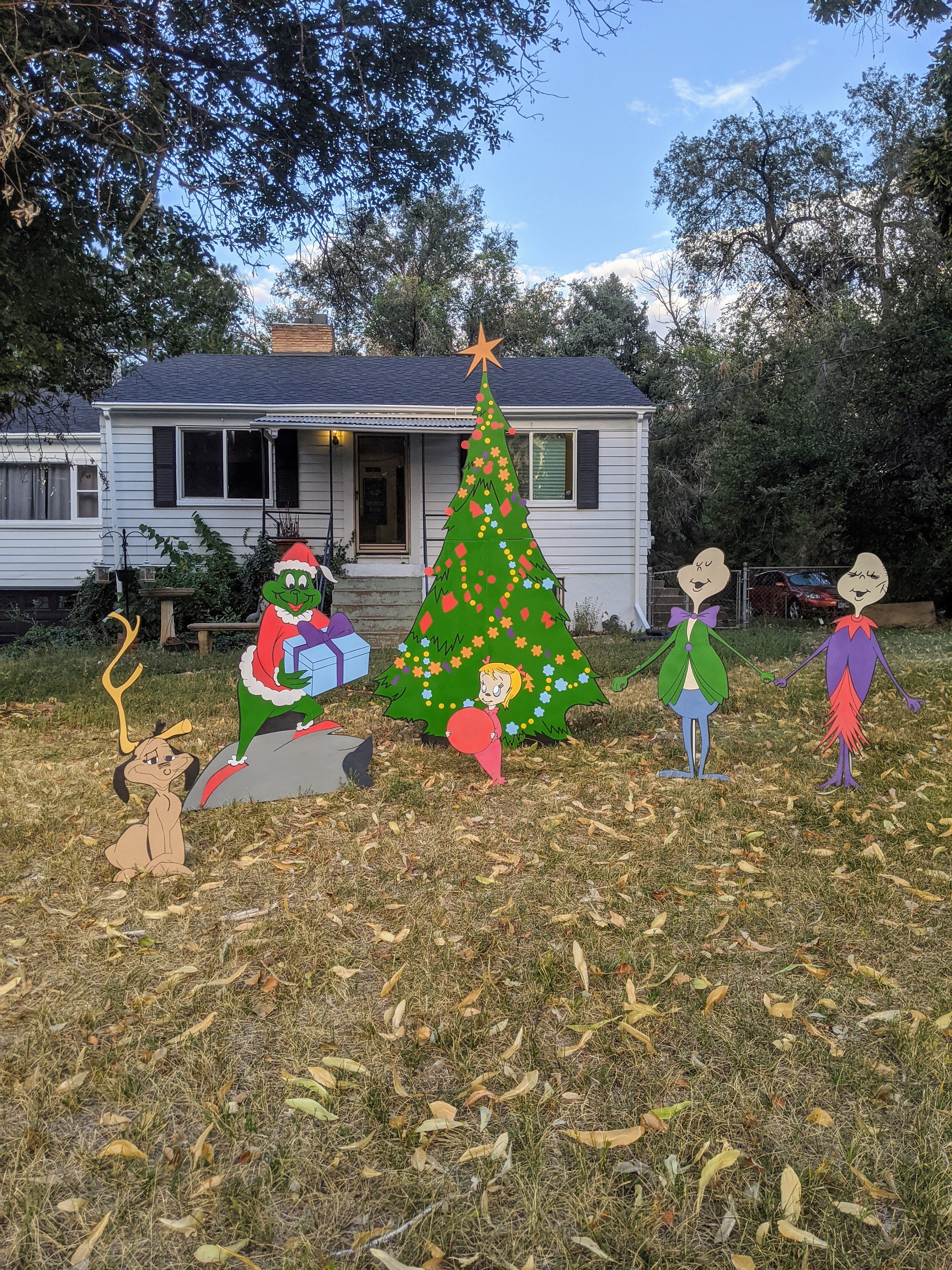 Whoville Outdoor Christmas Decorations