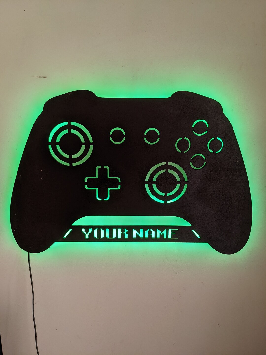 Custom Xbox Controller LED Wall Art Etsy