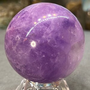 Amethyst/Quartz Mixed Crystal Sphere / Amethyst Crystal / Crystal Sphere / Healing / Meditation / Gift