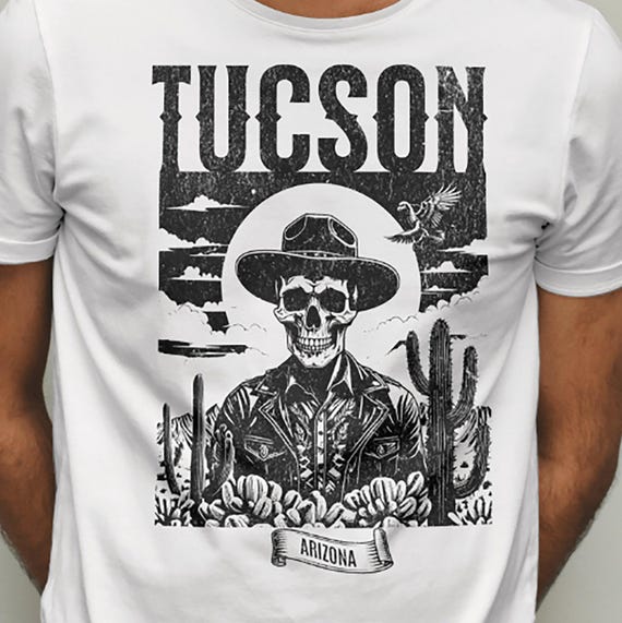 Vintage Tucson Arizona Desert Retro T-Shirt Vintage Tucson Arizona Desert Retro T-Shirt