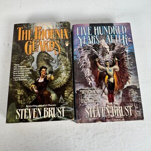 Phoenix Guards & Five Hundred Years After Steven Brust Fantasy Lot TOR