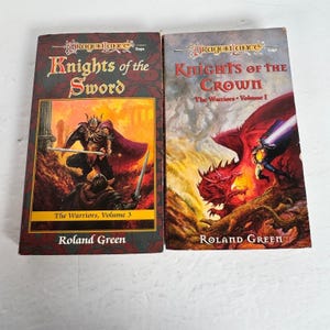 ドラゴンランス ナイツ・オブ・クラウン＆ソード ローランド・グリーン TSR 1995 ファンタジー ペーパーバック