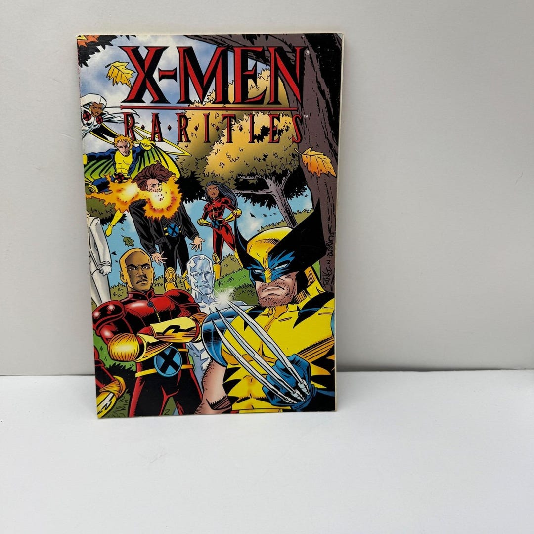 Marvel X-men Rarities 1995 Trade Paperback Comic Book Collected