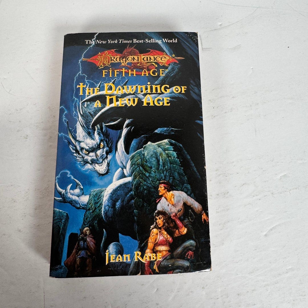 Red Magic Jean Rabe The Dawning of a New Age Jean Rabe 1996 First Printing Dragonlance ...