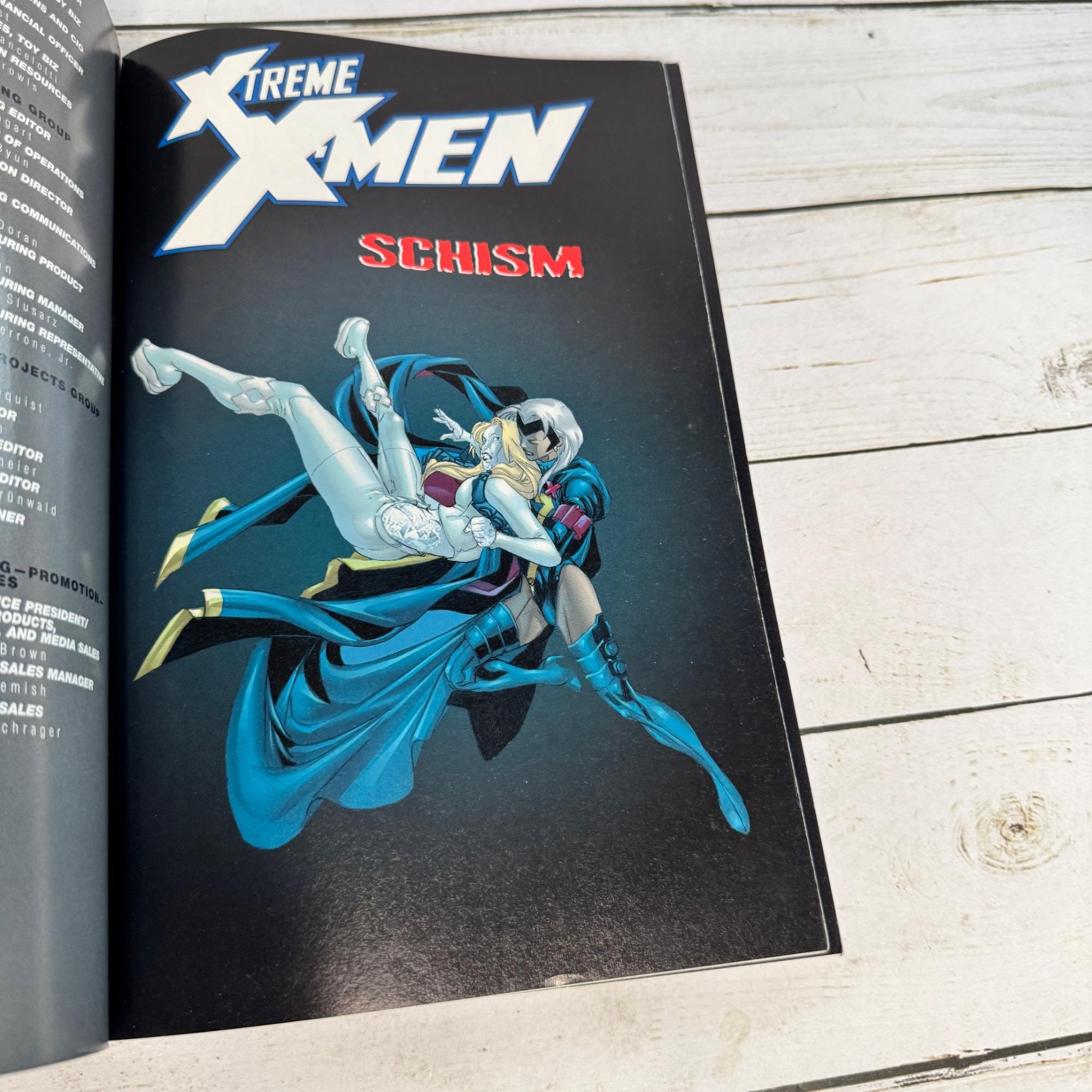 X-treme X-men Vol. 3 Schism Marvel Graphic Novel TPB 2003