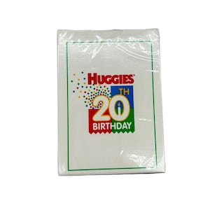 Huggies 20. Geburtstag Spielkarten Versiegelt 1998 Kimberly Clark USPCC