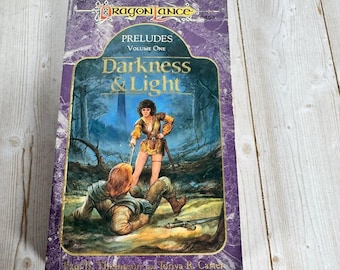 Oscuridad y Luz Thompson Carter 1989 1ª Edición Firmada Fantasía TSR