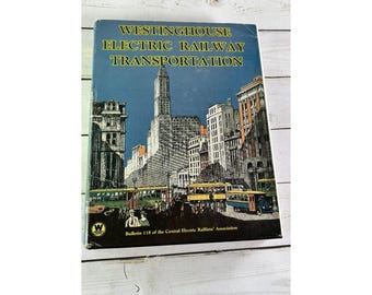 Trasporti ferroviari elettrici Westinghouse, libro di storia ferroviaria CERA del 1979