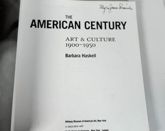 The American Century Art & Culture 1900–1950 Book by Barbara