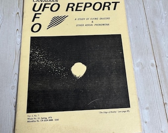 Canadian UFO Report Vol 3 No 7 Spring 1976 Flying Saucers Aerial Phenomena