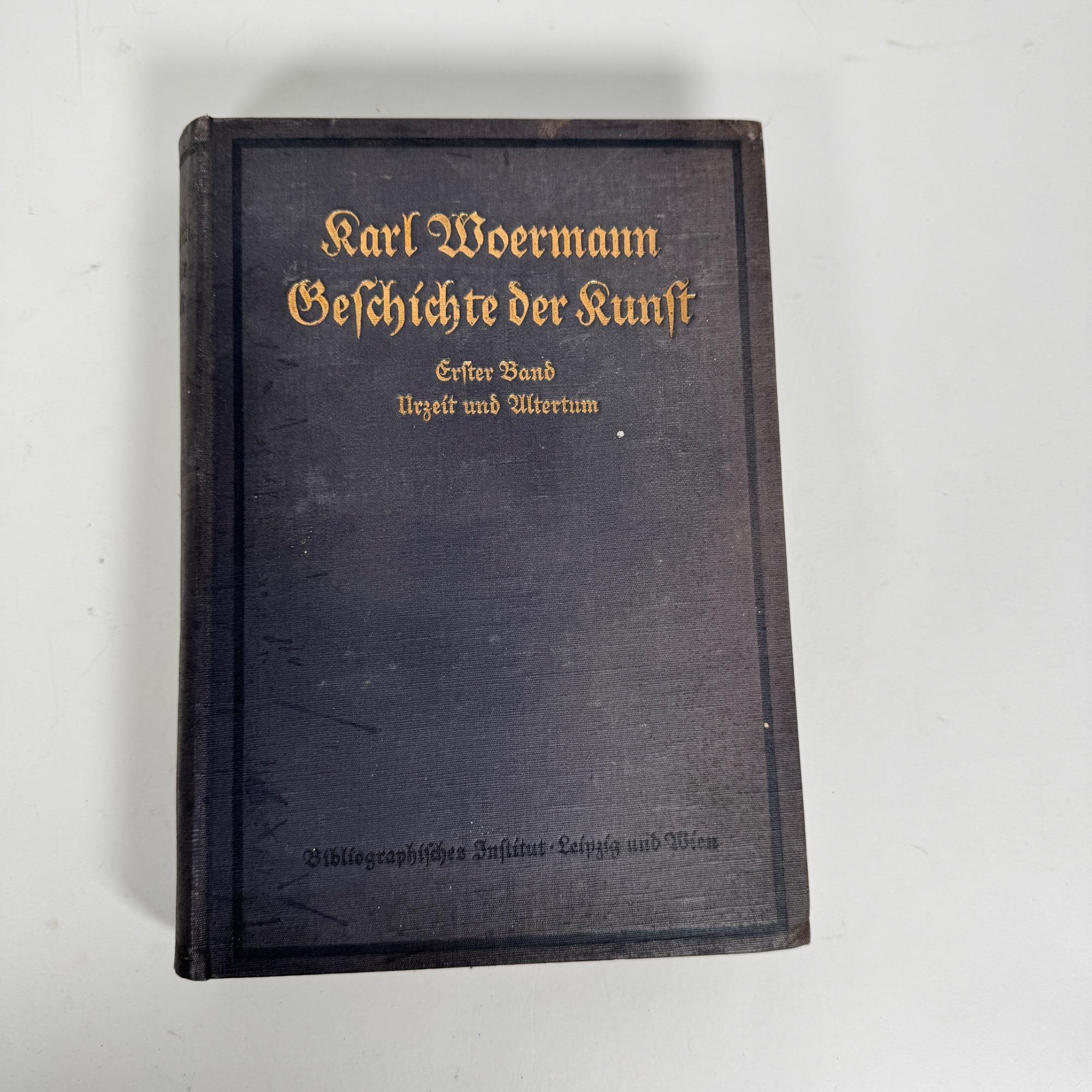 Geschichte Der Kunst Karl Woermann 6-volume Set • 1915–1927 German