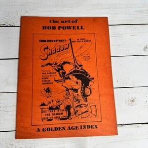 The Art of Bob Powell Golden Age Index 1978 Spirit of 76 Comic Art Booklet Vtg