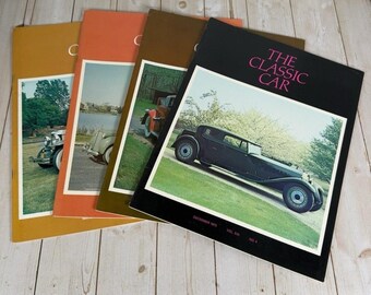 The Classic Car Magazine 1973 Full Year Vol XXI 1 2 3 4 Vintage Auto Motor