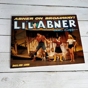 Li'l Abner: Dailies 1956 Vol 22 Abner am Broadway Al Capp Paperback Illustriert