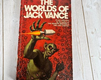 Worlds of Jack Vance 1973 Ace Books Sci-Fi Collection Fantasy Stories
