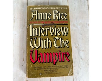 Interview With The Vampire Anne Rice 1976 First Ballantine Edition Horror PB