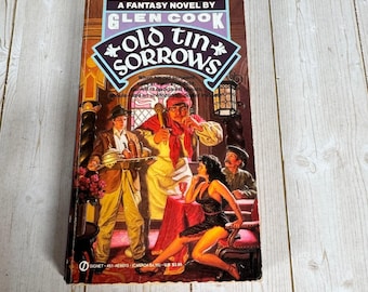 Old Tin Sorrows Glen Miller 1989 Erstdruck Fantasy Roman Signet