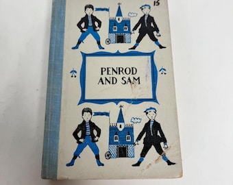 Penrod i Sam Booth Tarkington Vintage HC Illustrated Junior Deluxe Edition