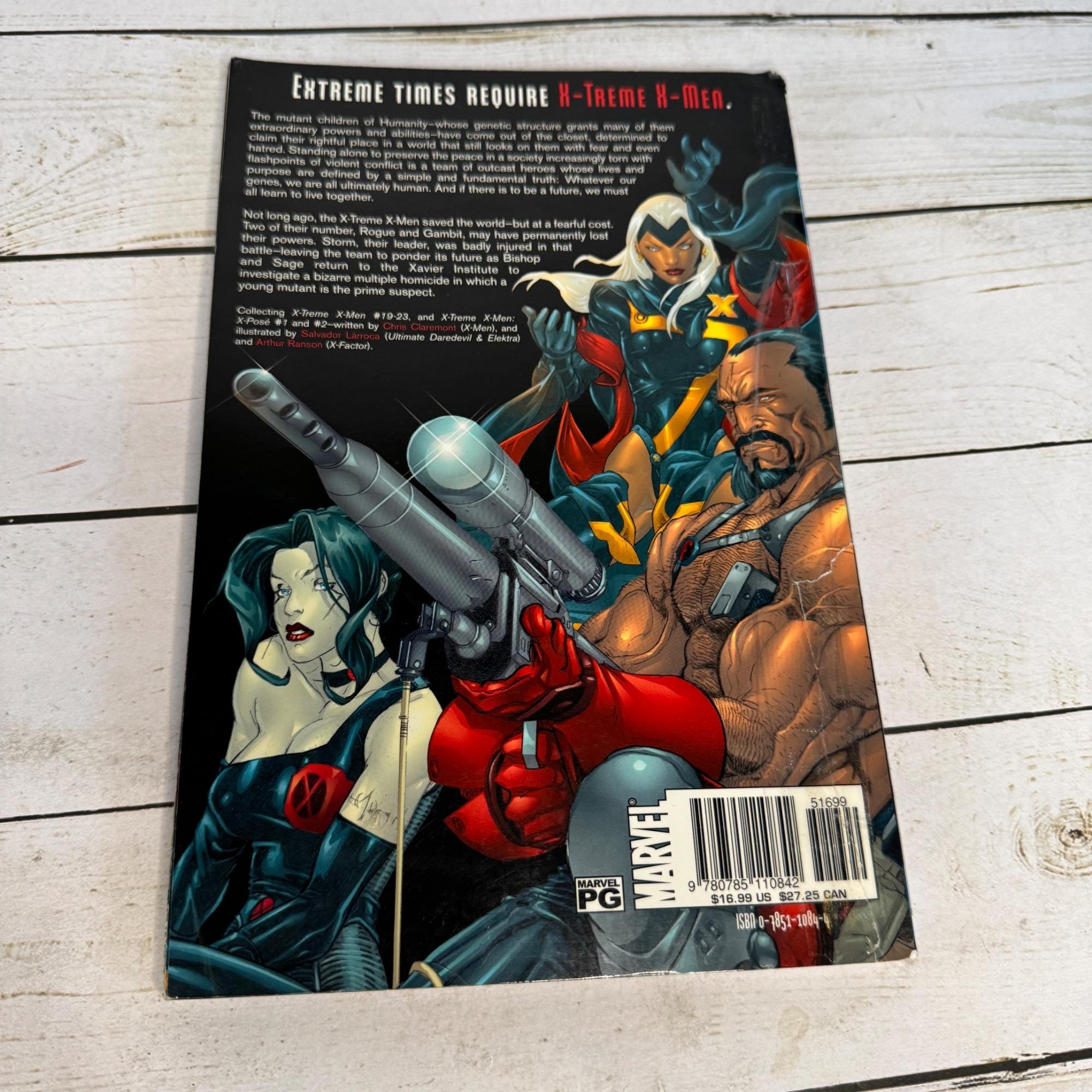X-treme X-men Vol. 3 Schism Marvel Graphic Novel TPB 2003