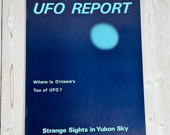 Informe canadiense sobre ovnis Vol. 1 N.° 1, 1969, primer número. Revista antigua sobre ovnis.