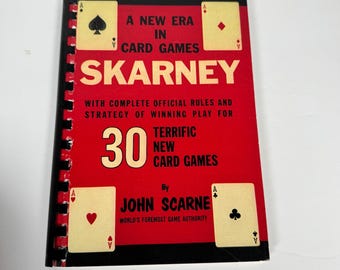 Skarney A New Era in Card Games John Scarne Rules & Strategy 30 Games