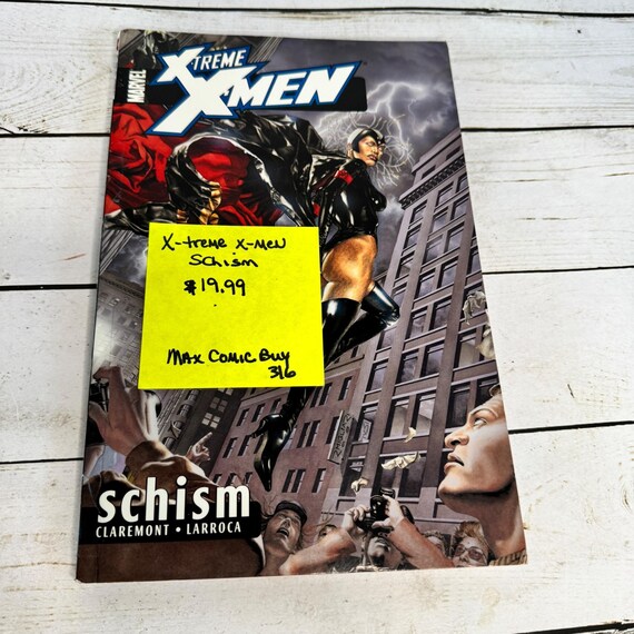 X-treme X-men Vol. 3 Schism Marvel Graphic Novel TPB 2003