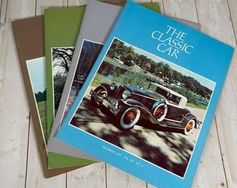 The Classic Car Magazine 1971 Full Year Vol XIX Classic Car Club America