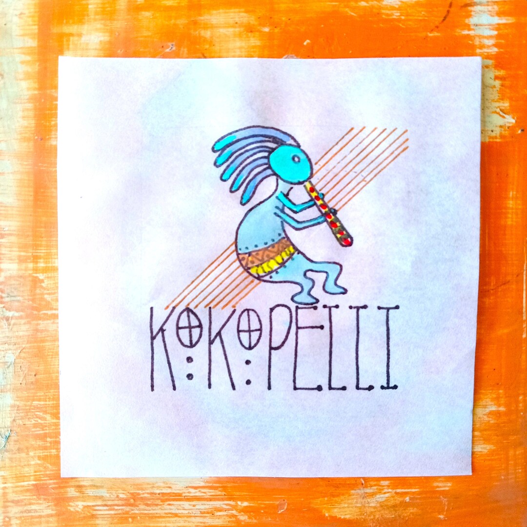 The KOKOPELLI SYMBOL and MEANING Art Booklet Kokopelli Art Etsy