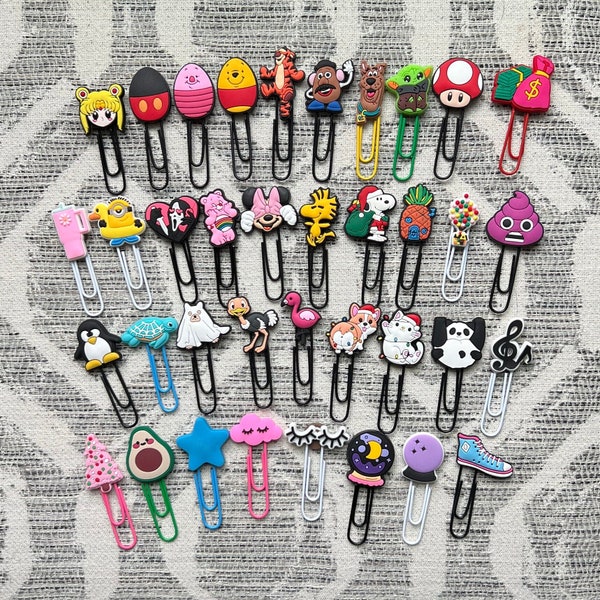 Paperclips | Choose Two | Planner Clips | Binder Clips | Notebook Clips | Bookmark