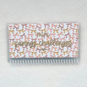 Savings Challenge Book with Cash Envelopes | Savings Binder for Cash Stuffing | Paycheck Budget | Cash Envelope Wallet