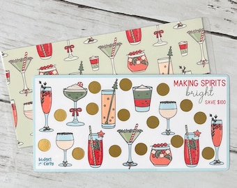 A6 Savings Challenge for Savings Binder | Laminated Savings Challenge for Cash Stuffing | Cash Envelopes | Paycheck Budget