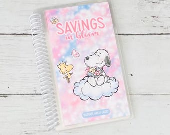 Savings Challenge Book with Cash Envelopes | Save 500 Savings Binder | Cash Stuffing | Paycheck Budget
