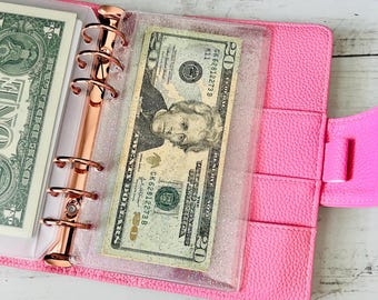 Glitter A6 and A5 Cash Envelopes | Savings Challenge, Budget Binder Inserts