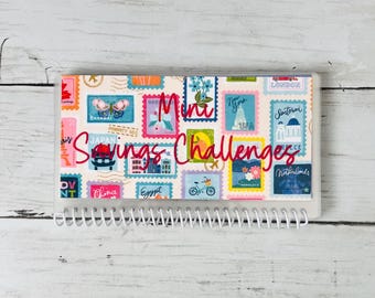 Personalized Savings Challenge Book: Cash Envelope Budget Binder