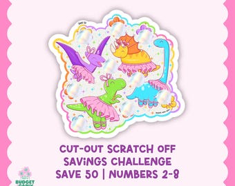 Scratch Off Savings Challenge: Cash Stuffing, Budget Binder
