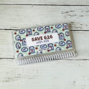 Savings Challenge Book with Cash Envelopes | 600 Savings Challenge | Savings Binder | Cash Stuffing | Paycheck Budget | Cash Envelope Wallet