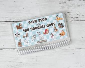 Savings Challenge Book with Cash Envelopes | Savings Binder | Cash Stuffing | Paycheck Budget | Cash Envelope Wallet