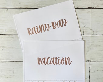 Custom A5 Cash Envelopes: Savings Binder, Budget Wallet, Cash Stuffing